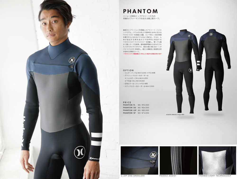 Hurley wetsuits】spring/summer 2017 catalog | サーフィンスクール 