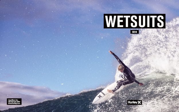 HURLEY WETSUITS】SPRING/SUMMER CATALOG 2018 | サーフィンスクール