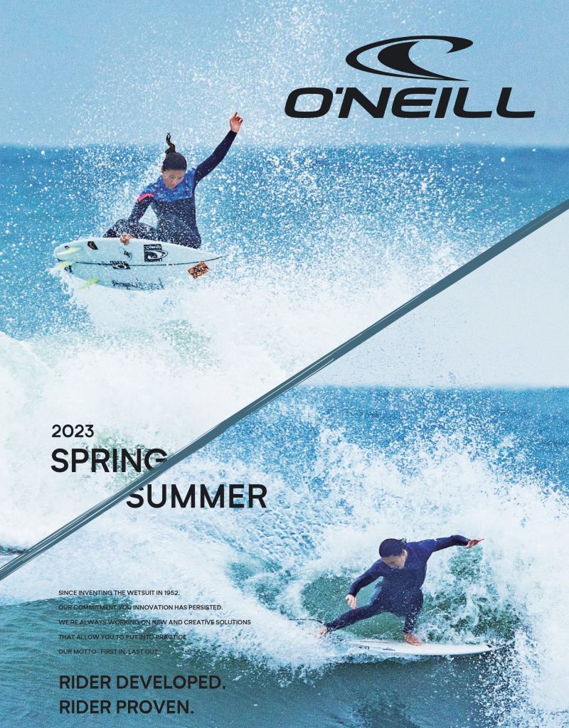 O'NEILL WETSUITS】2023 春夏モデルカタログ | サーフィンスクール 