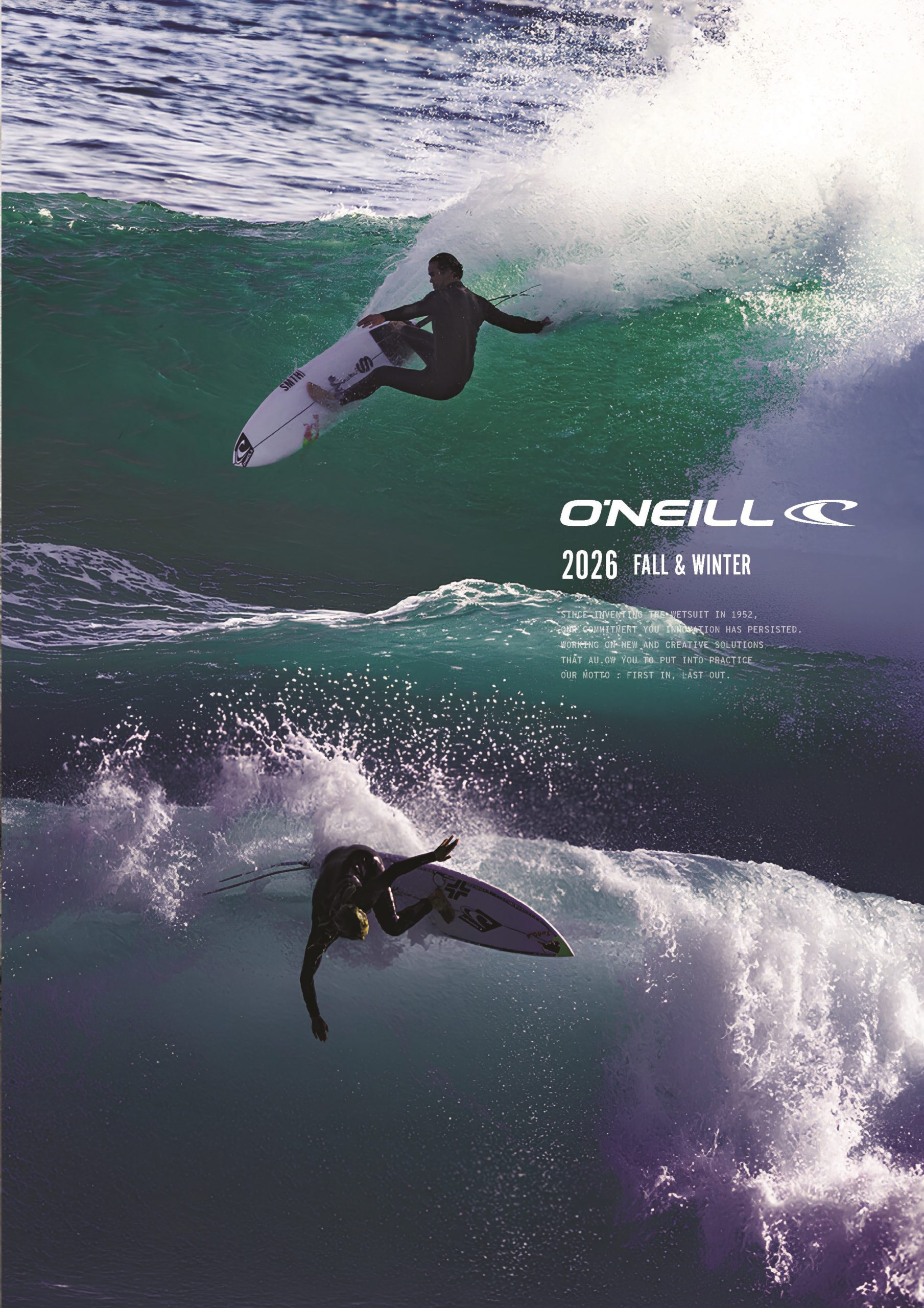 O'NEILL】2026-2027冬モデルカタログ | サーフィンスクール 千葉市稲毛